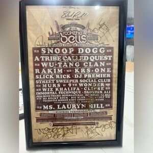 Rock the Bells Framed Concert Poster